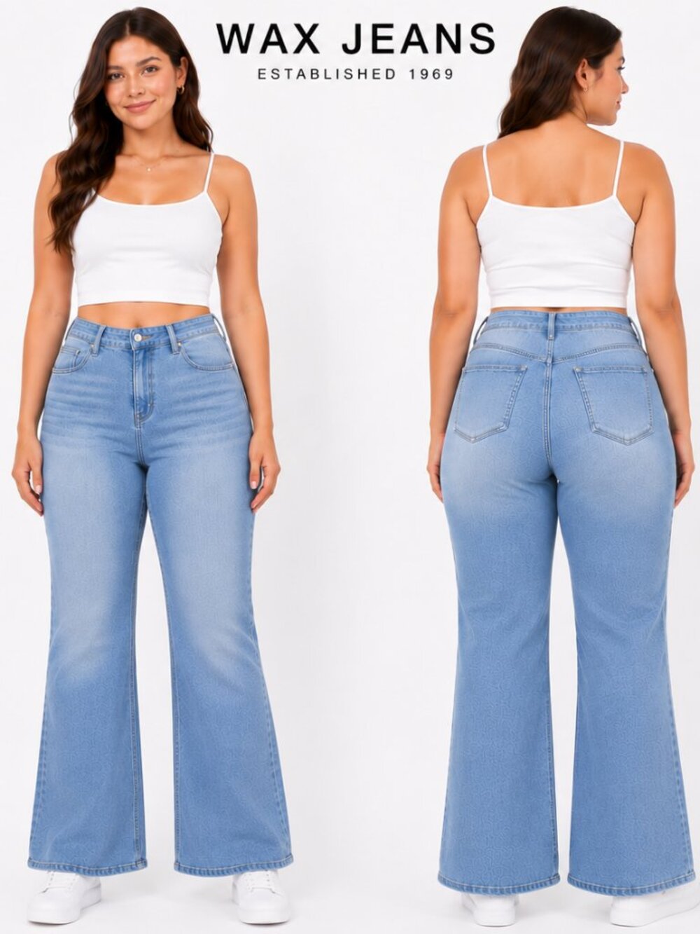 Wax Jean Sustainable Light Wash Bootcut Jeans Size 13/31 Repreve Eco Friendly
